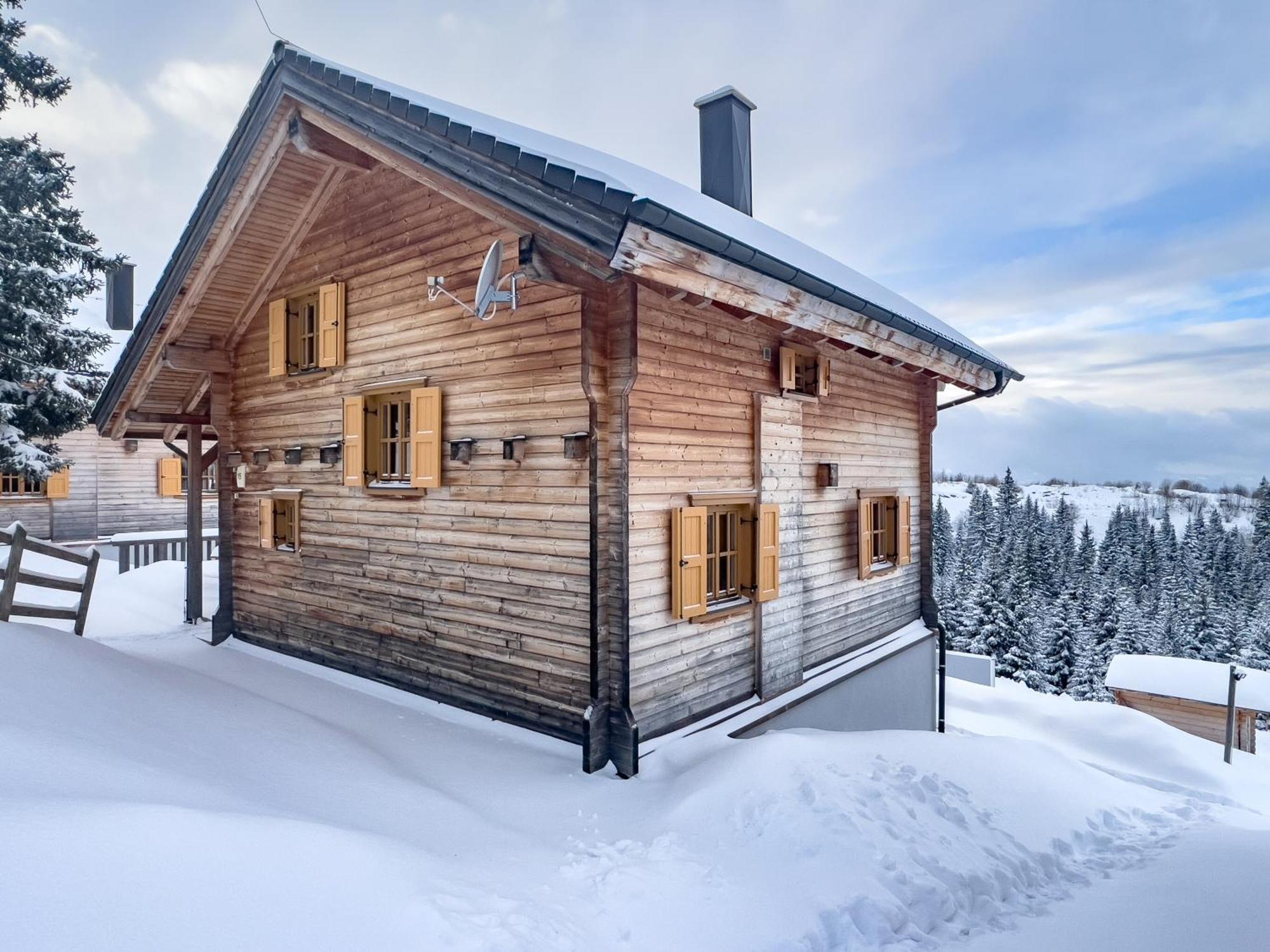 1A Chalet Koralpenzauber -Ski Fahren, Sauna Und Traumblick Villa Wolfsberg Exterior photo