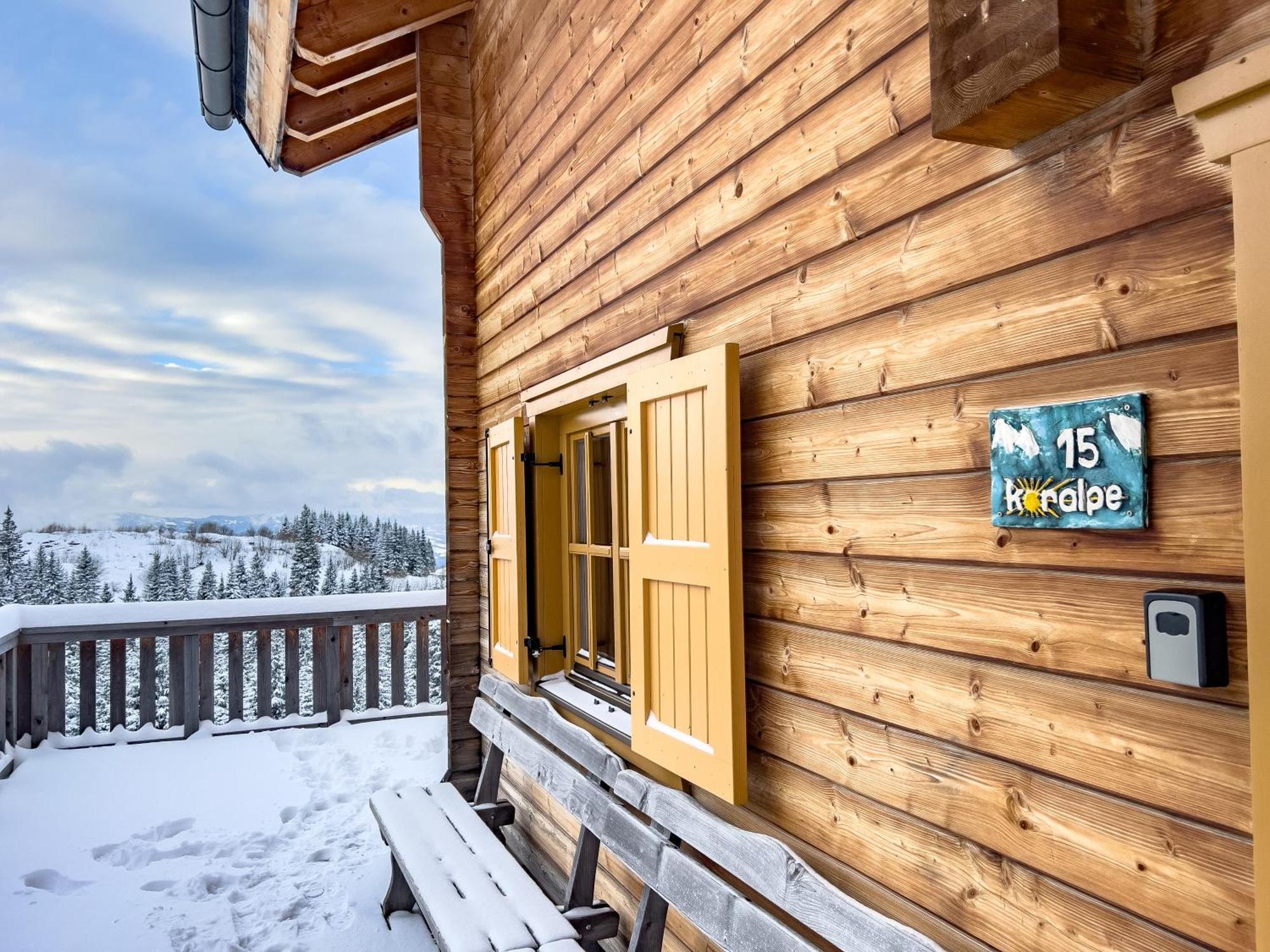 1A Chalet Koralpenzauber -Ski Fahren, Sauna Und Traumblick Villa Wolfsberg Exterior photo