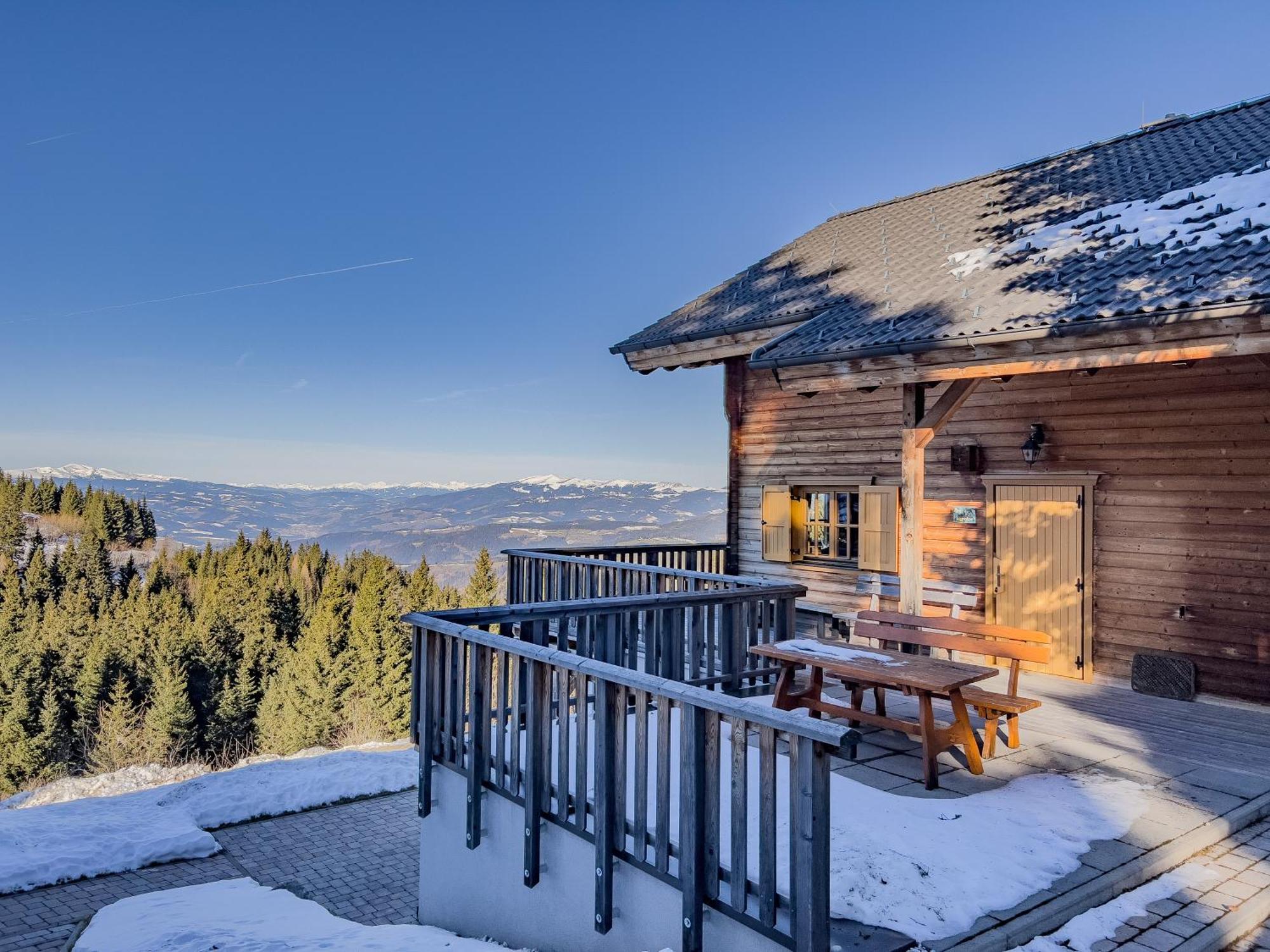 1A Chalet Koralpenzauber -Ski Fahren, Sauna Und Traumblick Villa Wolfsberg Exterior photo