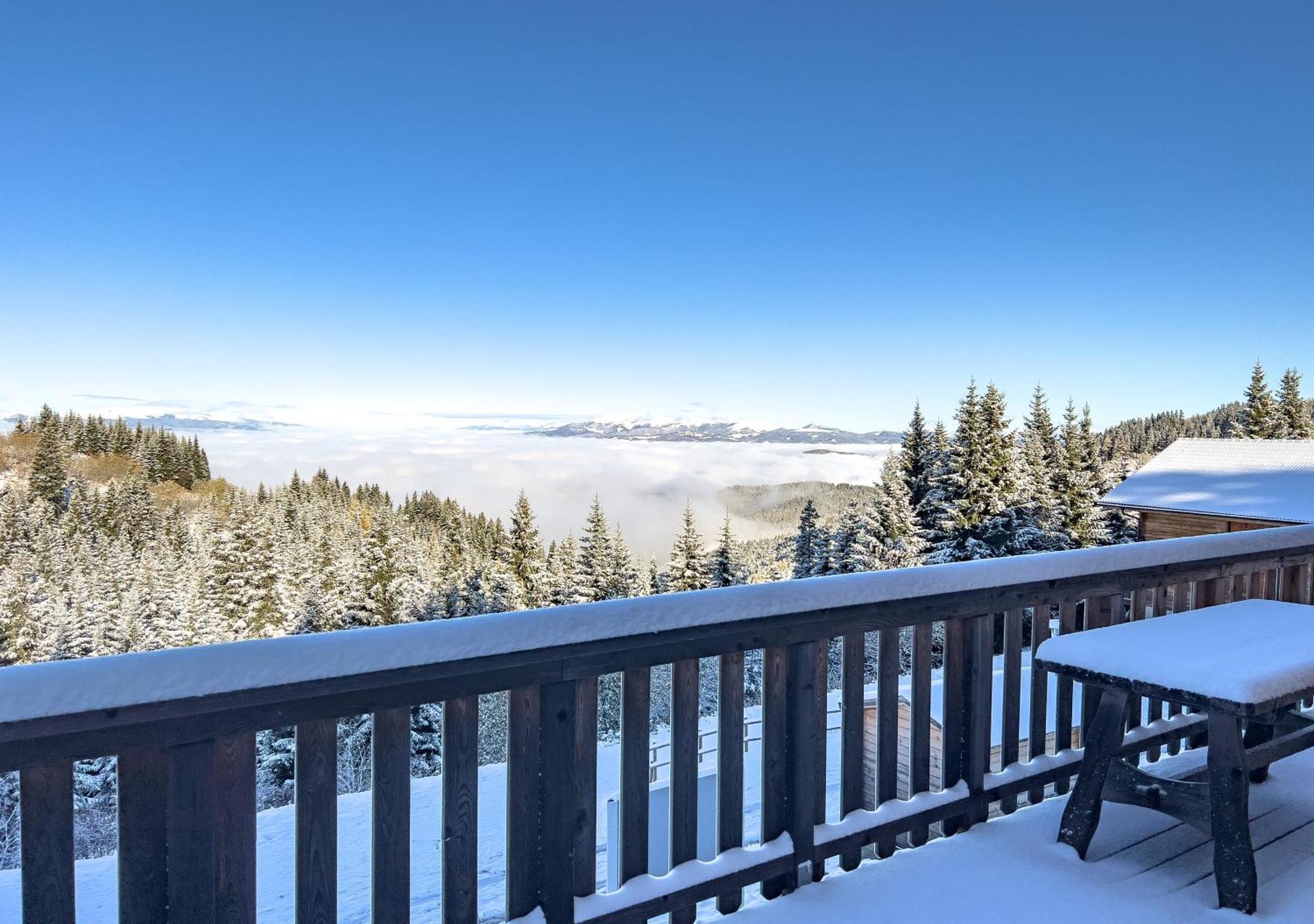 1A Chalet Koralpenzauber - Wandern, Grillen, Sauna Und Traumblick Wolfsberg Exterior photo