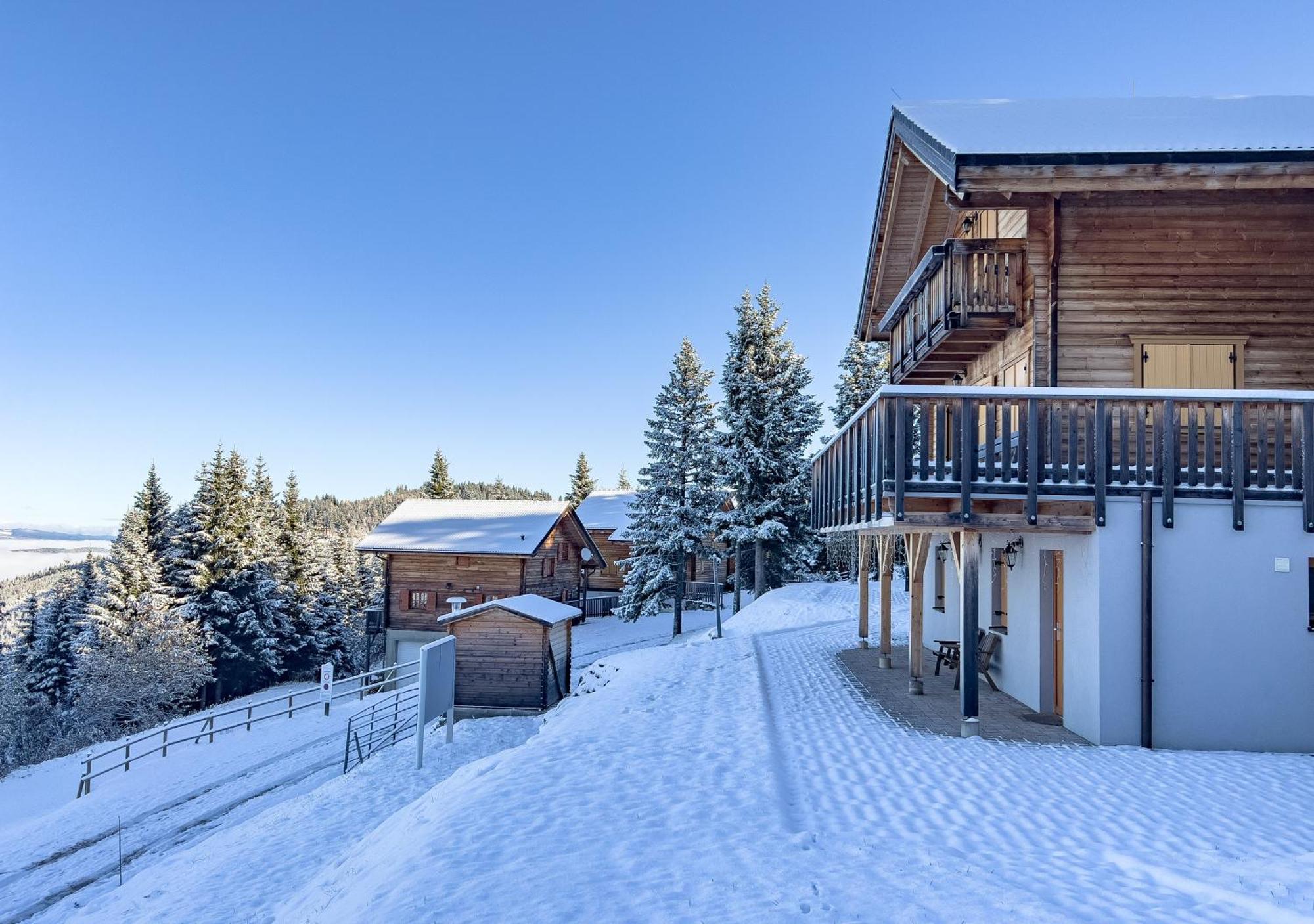 1A Chalet Koralpenzauber -Ski Fahren, Sauna Und Traumblick Villa Wolfsberg Exterior photo