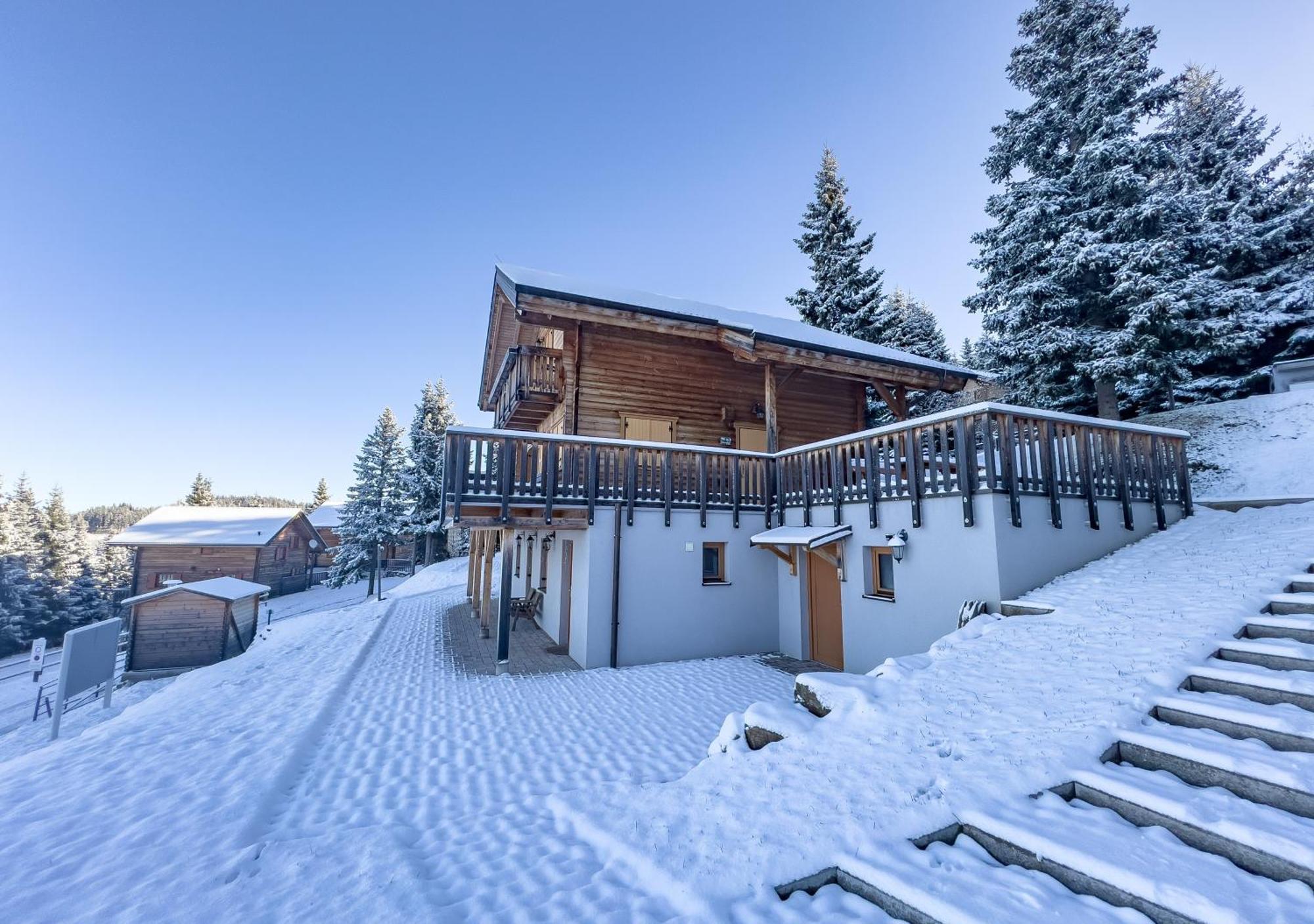 1A Chalet Koralpenzauber -Ski Fahren, Sauna Und Traumblick Villa Wolfsberg Exterior photo