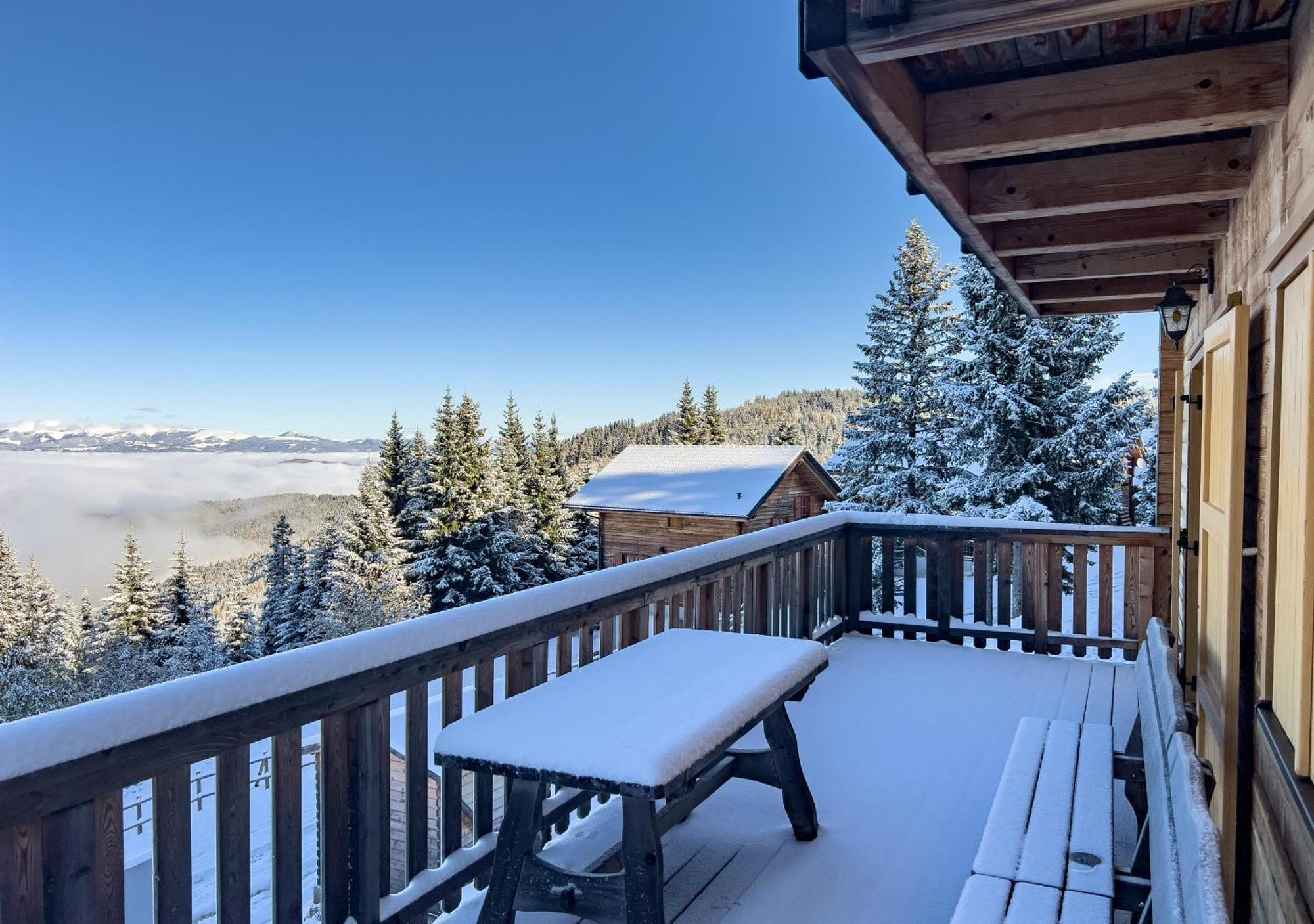 1A Chalet Koralpenzauber -Ski Fahren, Sauna Und Traumblick Villa Wolfsberg Exterior photo