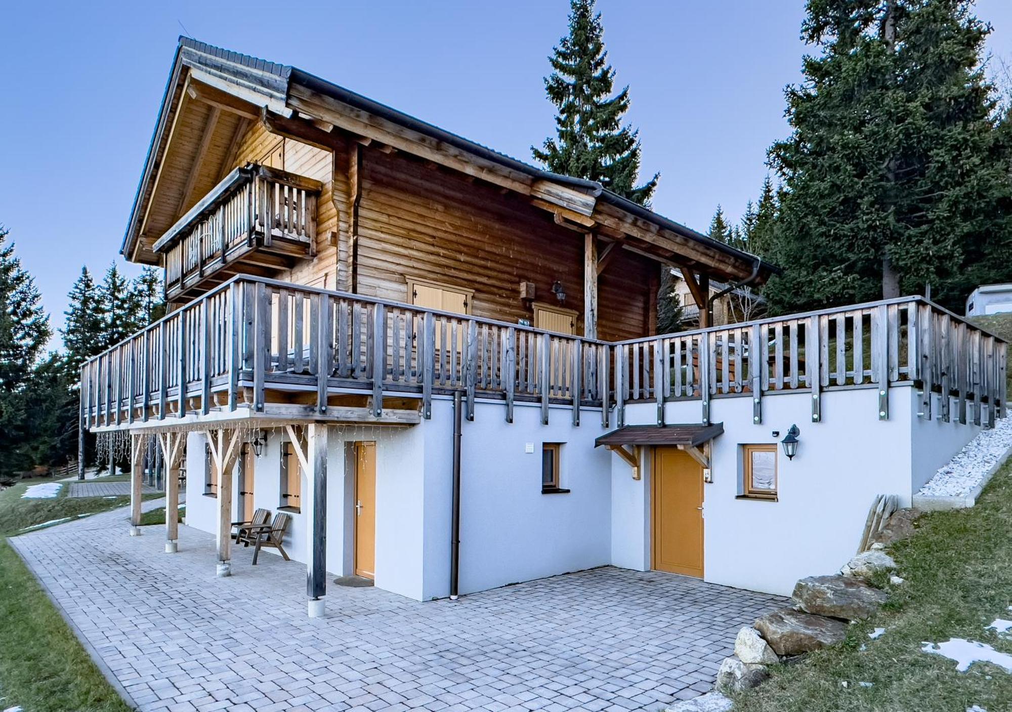 1A Chalet Koralpenzauber - Wandern, Grillen, Sauna Und Traumblick Wolfsberg Exterior photo